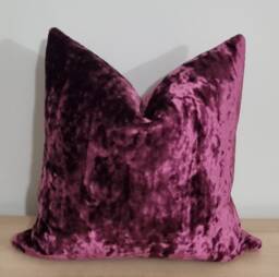 Linwood Sigma Crushed Italian Velvet Cushion Cover - thumbnail 1