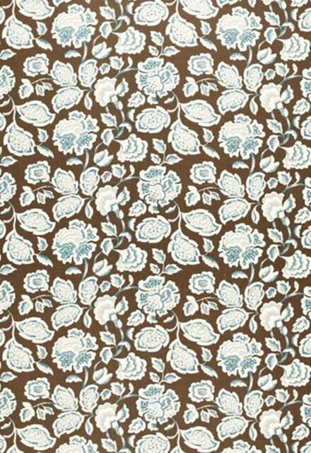 Deco Flower in Cocoa - Pillow Cover