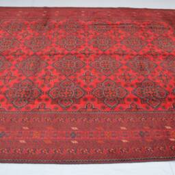 8x11 Tribal Area Rug - Afghan Khal Mohammadi Hand Knotted Veg Dyes Wool Oriental Geometric Patterns Turkmen Bedroom - thumbnail 3