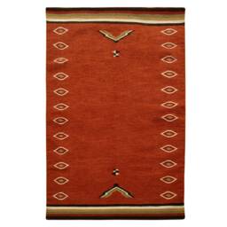 10x12 Ft Navajo Themed Rugs, Zapotec Weavings, Mexican Large Wool Area Aztec Southwestern Accent Decor - thumbnail 3