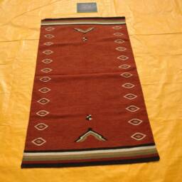 10x12 Ft Navajo Themed Rugs, Zapotec Weavings, Mexican Large Wool Area Aztec Southwestern Accent Decor - thumbnail 1
