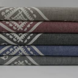 "Turkish Towel, Aztec Towel, Double Face Towel, 36""x67" - thumbnail 3