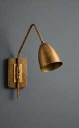 1950S Mid Century Modern Bedside Reading Lighting Stilnovo Adjustable Brass Wall Sconce Lamp Home Decor