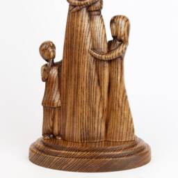 Wooden Family Sign, Is Everything, Wooden Large Wood Big Ornaments, Couple Ornament - thumbnail 3
