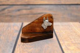 Pharaoh Hound - Wooden Candlestick With Dog, Souvenir, Decoration, Limited Edition, Collection - thumbnail 1