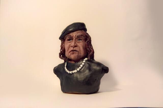 The Goonies - Mama Fratelli Handmade Polymer Clay Action Figure. Unique Collectible