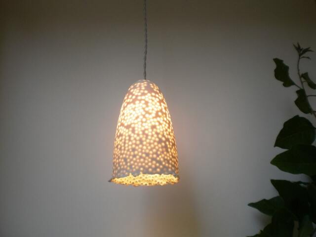 Porcelain Pendant Light G9 Socket, Modern Lighting - image 1