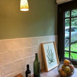 Porcelain Pendant Light G9 Socket, Modern Lighting - thumbnail 4