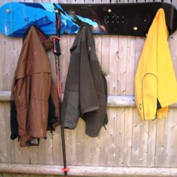 Snowboard Coat Rack Made With A Real Snow Board = Choose Your Own - thumbnail 2