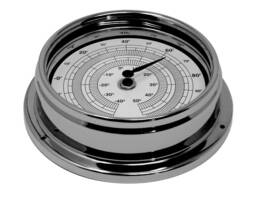 Tabic Thermometer, Chrome Plated Brass Heavy & Electroplated With Chromium - 1/2Kg, Handmade in England By - thumbnail 1