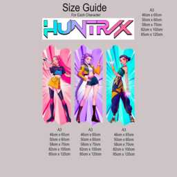 Kpop Huntrix Animated Children's Room Decoration Wall Vinyl Graphic Sticker - thumbnail 2