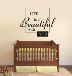 Love Quote Vinyl Wall Decal Home Decoration Idea Art Stickers Mural - #2838Di - thumbnail 1