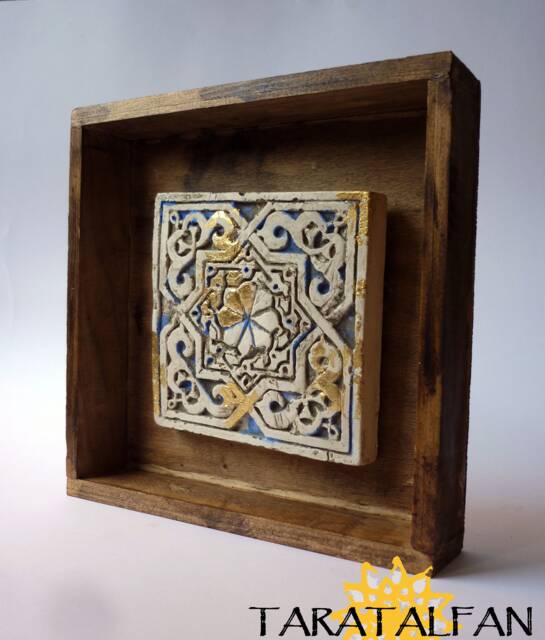 "Decorative Painting ""Blue Rosette" - image 1
