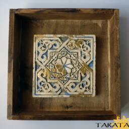 "Decorative Painting ""Blue Rosette" - thumbnail 2