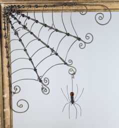 Czechoslovakian Orange Spider Dangles From 12 - thumbnail 1