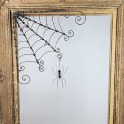 Czechoslovakian Orange Spider Dangles From 12 - thumbnail 4