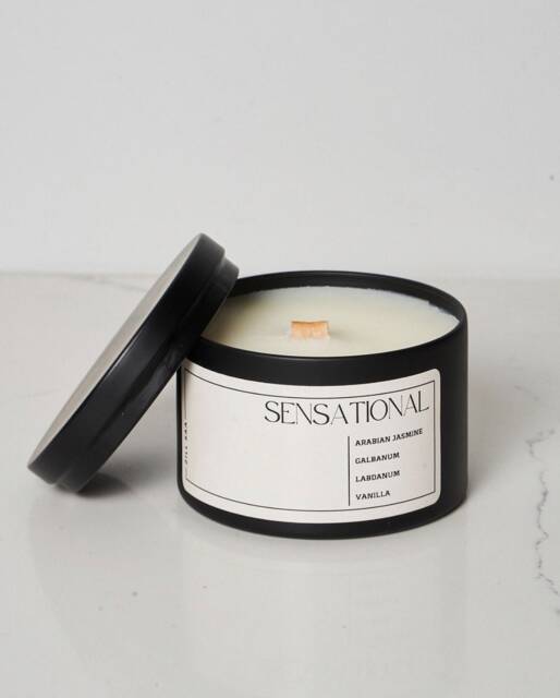 Zill Saa - Sensational Coconut Wax Candle Gift For Her Non-Toxic High Quality Product - image 1