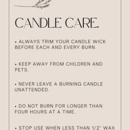 Zill Saa - Sensational Coconut Wax Candle Gift For Her Non-Toxic High Quality Product - thumbnail 2