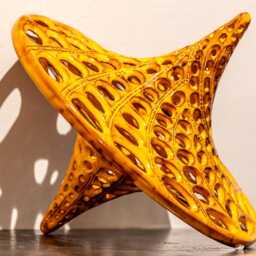 Abstract Ceramic Sculpture, Home Garden Art - 19.6x27.5 - thumbnail 2
