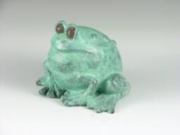 Frog Figurine-Frog Sculpture - Bronze Frog - Statue - Toad Figurine - Sea Animals - Animal Figurines - thumbnail 1
