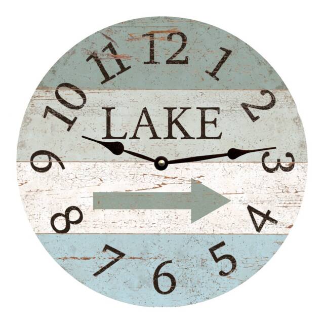 Lake Arrow Clock - Custom With Directional Design by Etsy | ufurnish.com