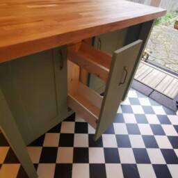 Kitchen Island For Back & Front Seating - The Pembroke Use Promo Code Winter10 - thumbnail 3