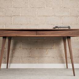 Elevate Your Workspace With Our Solid Wood Writing Desk - The Perfect Office For Both Functionality & Style - thumbnail 2