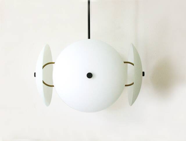 Quattro Modern Chandelier With Frosted Glass Diffusers Living Room Dining Foyer Ceiling Light - image 1