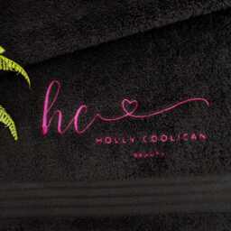 Personalised Towel Uk, Logo Embroidery, Personalised Design, On Towel, Embroidered Face Cloth, Hand Bath Sheet - thumbnail 3