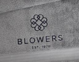 Personalised Towel Uk, Logo Embroidery, Personalised Design, On Towel, Embroidered Face Cloth, Hand Bath Sheet - thumbnail 1