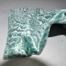 Green Chenille Upholstery Fabric Hanging Armchair Sofa Headrest Bolster Cushion With Inner Pad - thumbnail 3
