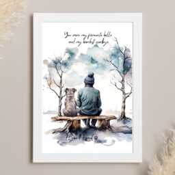 Dog Memorial Gift, Bereavement Pet Loss Gifts, Stocking Fillers, Loss, Rip Dog, Of Losing A Passing Away - thumbnail 1
