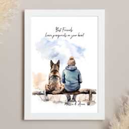 Dog Memorial Gift, Bereavement Pet Loss Gifts, Stocking Fillers, Loss, Rip Dog, Of Losing A Passing Away - thumbnail 2