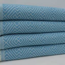 "Turkish Blanket, 79""x95" - thumbnail 3
