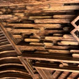 Wood Laser Cut Artwork - Time Watcher - thumbnail 2