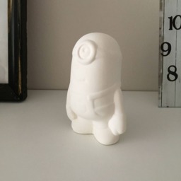 Handmade Ceramic Minion Figurine Ready To Paint Miniature Despicable Me Sculpture Kids Gifts Birthday Surprise Christmas Bisque - thumbnail 2