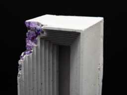 Crystal Concrete Led Table Lamp Modern Industrial Decor - thumbnail 1