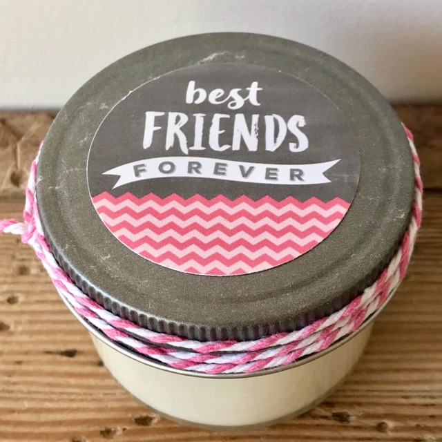 Best Friends 4 Oz Candle - Best Friends Pink - image 1