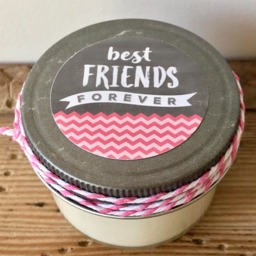 Best Friends 4 Oz Candle - Best Friends Pink - thumbnail 1