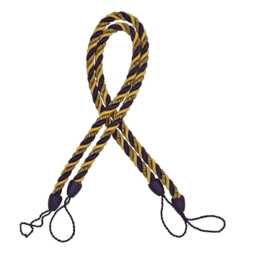 "D??copro Curtain & Drapery Decorative Rope Tieback, Spread 26"" - 66cm, 1/2" - thumbnail 2