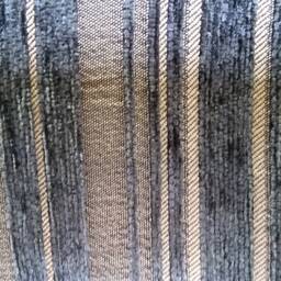 Grey Gold Chenille Decorative Throw Pillow With Piping Stripe Solid Floral - thumbnail 4