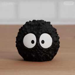 Soot Sprite Inspired Figures - Susuwatari Chibi Set, Cute Anime Desk Decor - Single Or Set Of 3 - thumbnail 4
