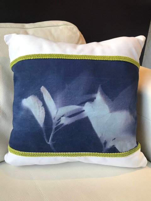 Cyanotype Pillow - image 1