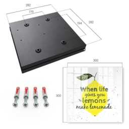 Lemon Motif Key Cabinet For Home, Yellow Box Wall, Illustrative Texts, Optimists & Creatives - thumbnail 4