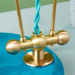 Blue Retro Fiesta Pod Trio Table Lamp - thumbnail 3
