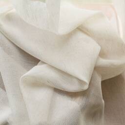 Abel Linen Sheer Curtain, Soft Beige Custom Curtain Panel, Livingroom Extra Long 1Pc - thumbnail 2