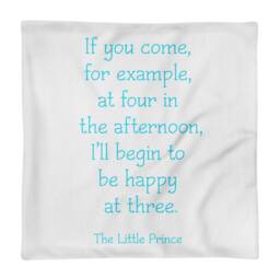 2-Sided Artwork Pillow Case Only English & French Anglais Et Francais Le Petit Prince The Little - thumbnail 1