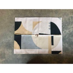 Limited Edition Custom Flat Weave Abstract Female Figure Rug Wall Hanging - thumbnail 4