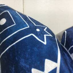 Handwoven Silk Ikat Pillow Cover, Modern Accent Cushion - 16x16 - thumbnail 3