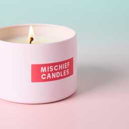 Funny Gift For Her - Candle Club Stocking Filler Pink Tin Container - thumbnail 3